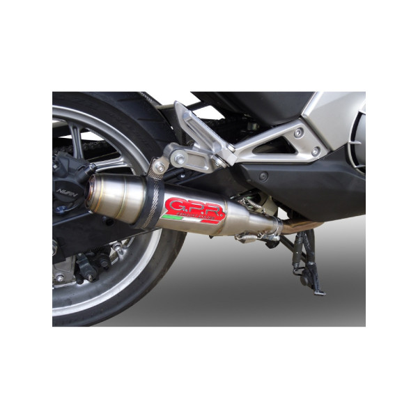 Глушник G.P.R Deeptone Inox Slip-On, Нержавіюча сталь - Honda Integra 750 14-15