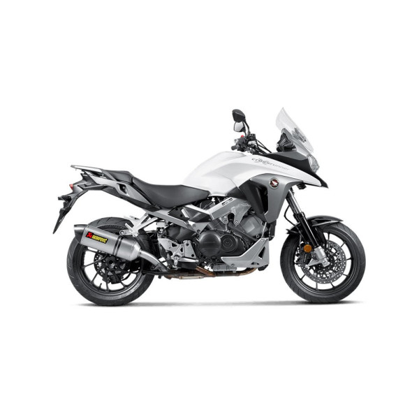 Глушник мотоцикловий Akrapović для Honda VFR 800F 14-16, VFR 800X Crossrunner 15-16 Slip-On Line, Titanium + Carbon