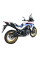 Вихлопна система IXRACE Desert Honda Transalp 750 (23-) чорна, з гомологацією
