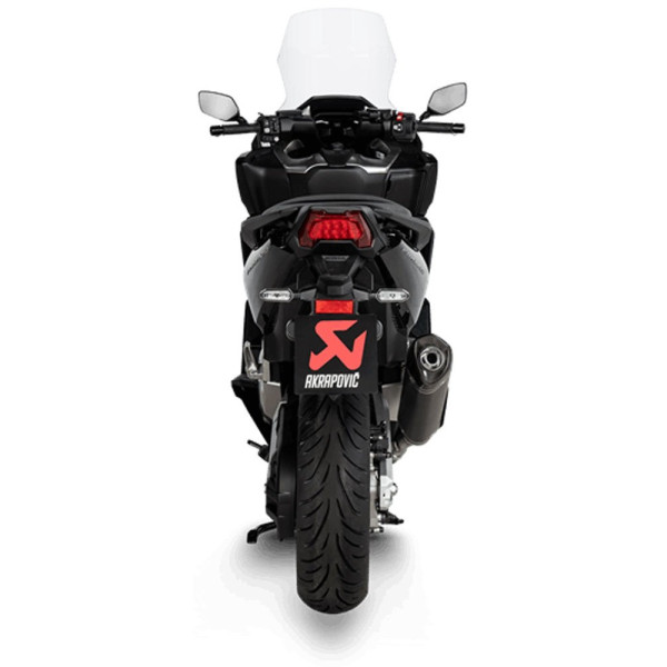 Глушник мотоцикловий Akrapović Honda Forza 750 (21-23), Honda X-ADV (17-23) Slip-On Line, Чорний Титан