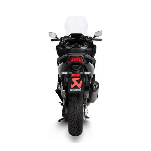 Глушник мотоцикловий Akrapović Honda Forza 750 (21-23), Honda X-ADV (17-23) Slip-On Line, Титан + Вуглецеве волокно
