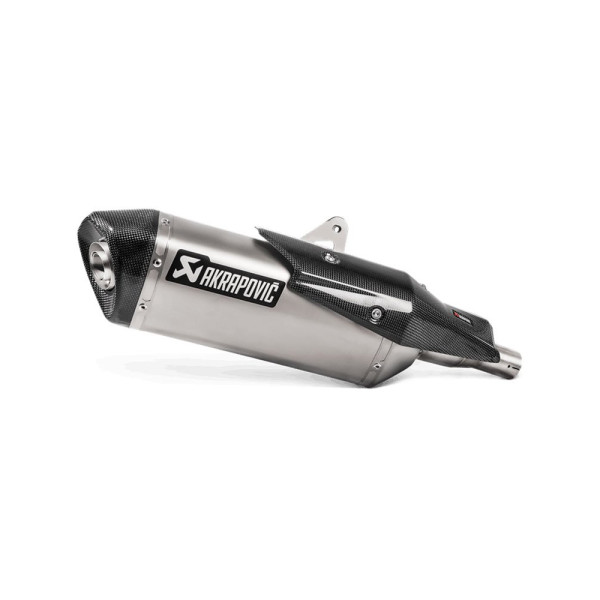 Глушник мотоцикловий Akrapović Honda Forza 750 (21-23), Honda X-ADV (17-23) Slip-On Line, Титан + Вуглецеве волокно