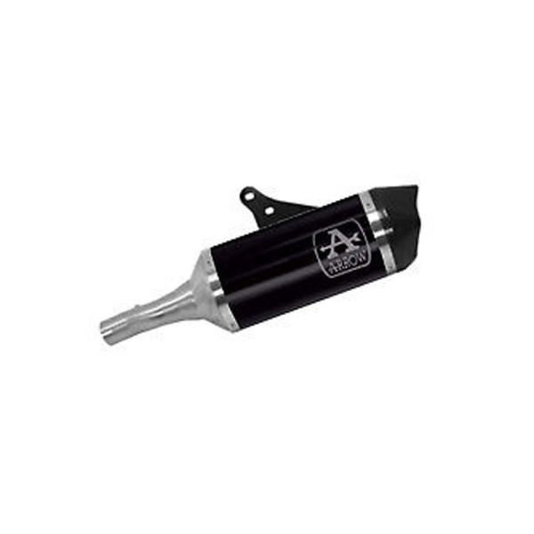 Глушник Arrow Honda X-ADV 750 17-18 Race-Tech, Темний алюміній + вуглецеве волокно, коротка версія