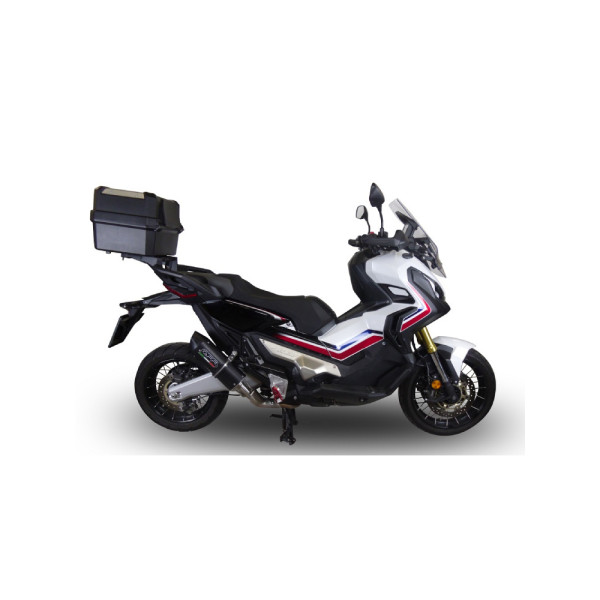 Глушник G.P.R Furore Evo4 Nero Slip-On, Чорний Алюміній - Honda X-Adv 750 16-20 e4