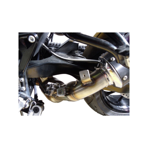 Глушник G.P.R Albus Ceramic Slip-On, Алюміній - Honda VFR 800 X Crossrunner 11-14