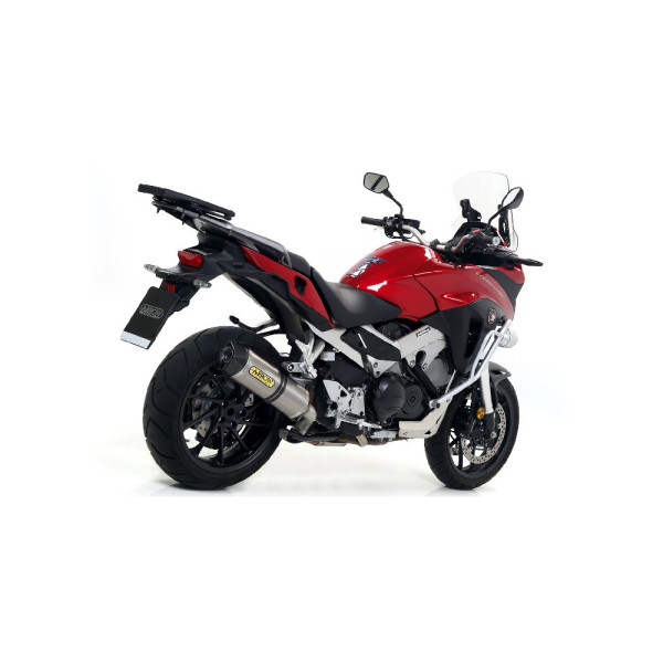 Глушник Arrow Honda VFR 800 X Crossrunner 15-20 Race-Tech, Титан + вуглецеве волокно