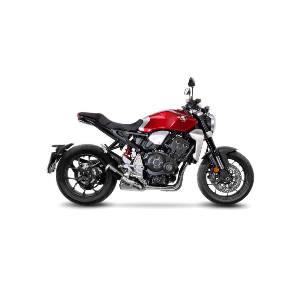 Глушник LeoVince LV-10 BLACK EDITION Slip-On, Нержавіюча сталь до Honda CB 1000 R Neo Sports Cafe (18-)