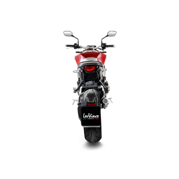 Глушник LeoVince LV-10 BLACK EDITION Slip-On, Нержавіюча сталь до Honda CB 1000 R Neo Sports Cafe (18-)