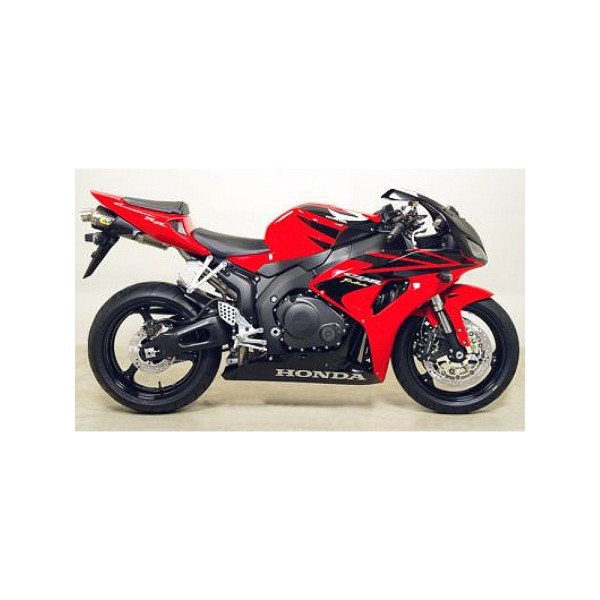 Глушник Arrow Honda CBR 1000 RR 04-07 Maxi Race-Tech, Titanium + Нержавіюча сталь