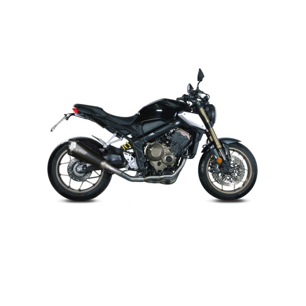 Повний вихлопний комплект (Delta Race) MIVV для Honda CB650 R (19-) / CBR650 R (19-) чорний