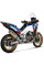 Повний вихлопний системи Akrapović Honda CRF1100L Africa Twin Adventure Sports (20-23) Racing Line, Титан