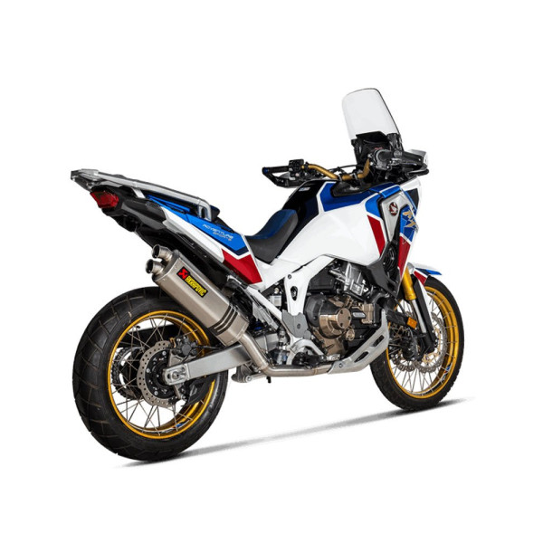 Повний вихлопний системи Akrapović Honda CRF1100L Africa Twin Adventure Sports (20-23) Racing Line, Титан