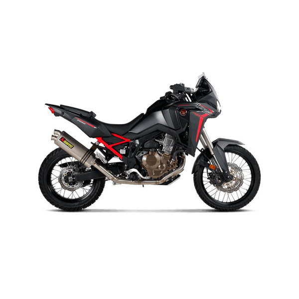 Повний вихлопний системи Akrapović Honda CRF1100L Africa Twin (20-23) Racing Line, Титан