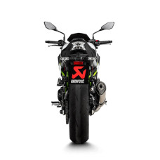 Глушник мотоцикловий Slip-On Line Титан + Вуглець Akrapović до Kawasaki Z900 17-19 / Z900 (A2) 18-