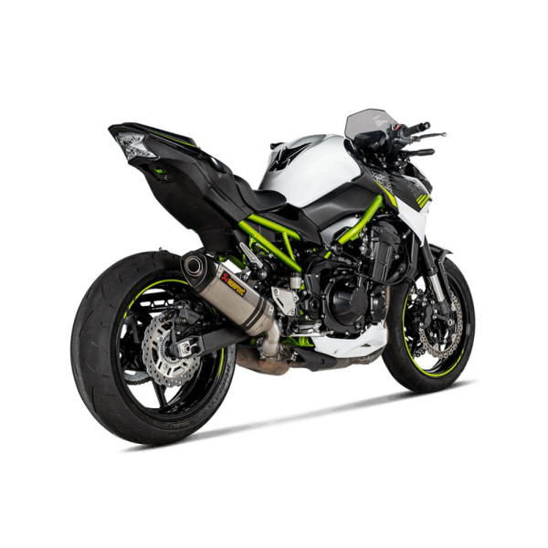 Глушник мотоцикловий Slip-On Line Титан + Вуглець Akrapović до Kawasaki Z900 17-19 / Z900 (A2) 18-