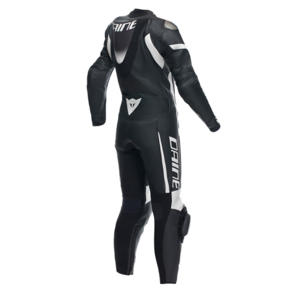 Мотоциклетний комбінезон одночастинний жіночий Dainese Grobnik чорний-білий