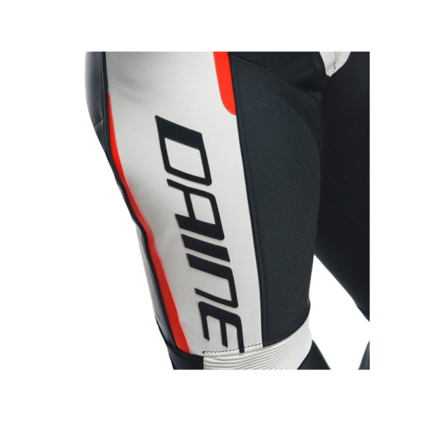 Мотоциклетний комбінезон одночастинний жіночий Dainese Grobnik чорний-біло-червоний