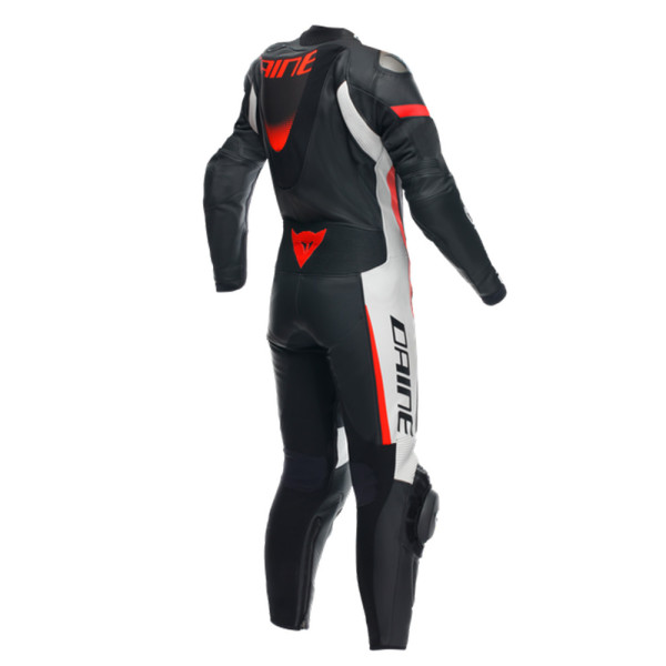 Мотоциклетний комбінезон одночастинний жіночий Dainese Grobnik чорний-біло-червоний
