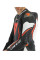 Мотоцикловий комбінезон одночастинний Dainese Misano 2 D-Air® з повітряною подушкою чорний-біло-червоний