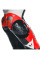 Мотоциклетний комбінезон одночастинний Dainese Mugello 3 D-Air® з повітряною подушкою перфорована версія чорний-червоний-білий