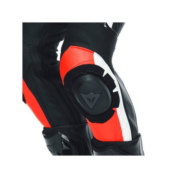Мотоциклетний комбінезон двочастинний Dainese AVRO 4 чорний-червоний-білий