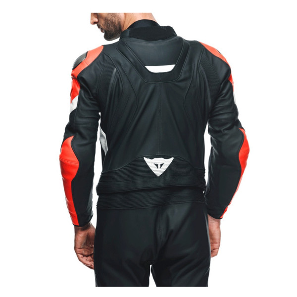Мотоциклетний комбінезон двочастинний Dainese AVRO 4 чорний-червоний-білий
