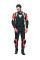 Мотоциклетний комбінезон двочастинний Dainese AVRO 4 чорний-червоний-білий
