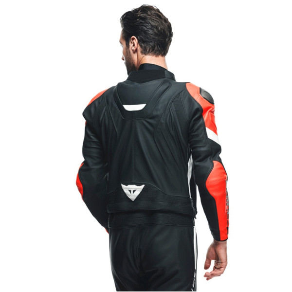 Мотоциклетний комбінезон двочастинний Dainese AVRO 4 чорний-червоний-білий