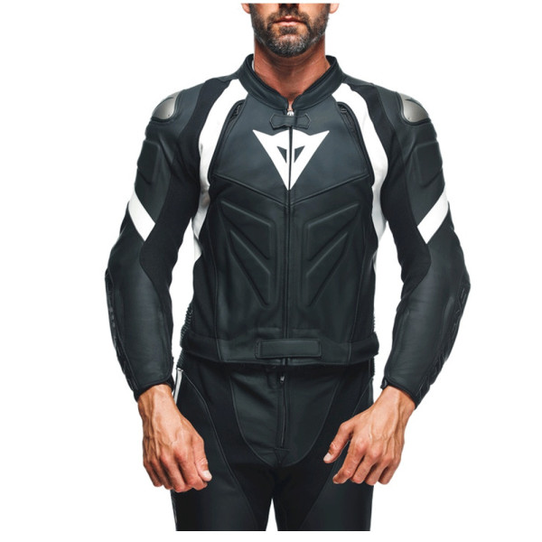 Двочастинний мотоциклетний комбінезон Dainese AVRO 4 чорний-білий