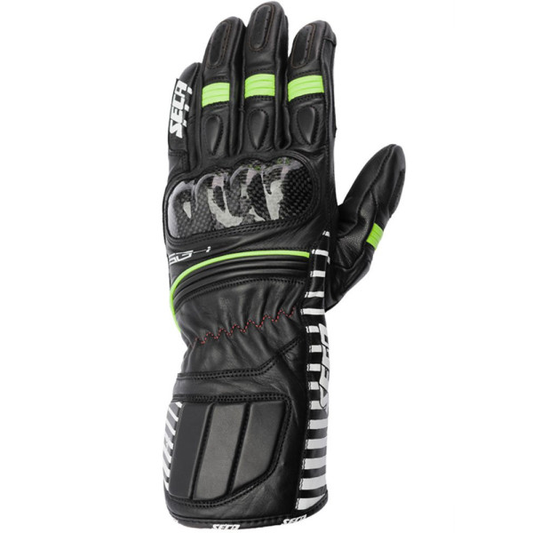 Жіночі мотоциклетні рукавички Seca Mercury IV fluo