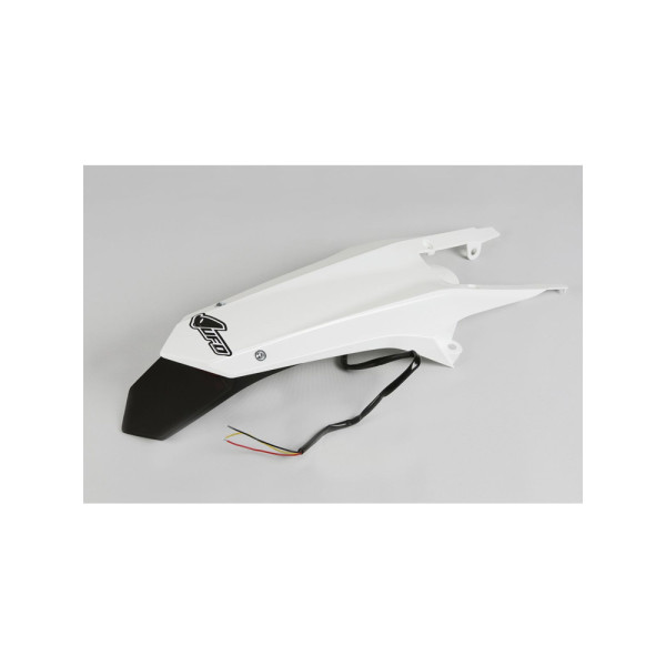 Задній крила ендуро з лампою LED UFO для Husqvarna TE/TX 125, TE/TX/FE/ 250, TE 300, FE 350/450/501 (14-16) білий