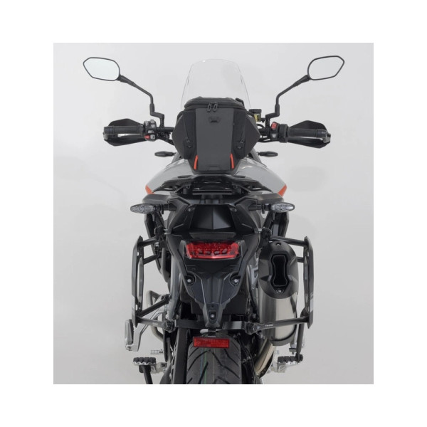 Комплект: бічні кофри + кріплення PRO TRAX ADV SW-Motech Triumph Tiger 900 GT/ Pro, Rally Pro (23-) чорні об'єм: 45 + 37л