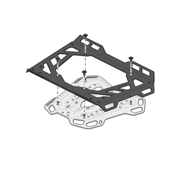Центральний стелаж Adventure-Rack SW-Motech Moto Guzzi V85 TT Strada (24-)