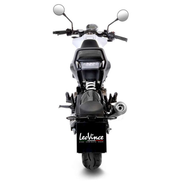 Глушник LeoVince GP ONE Slip-On, Нержавіюча сталь для Husqvarna SVARTPILEN 401 18-19, VITPILEN 401 18-19