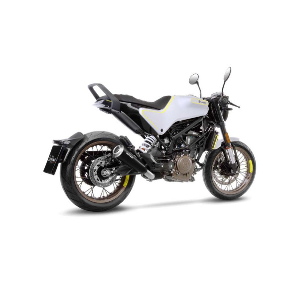 Глушник LeoVince GP ONE Slip-On, Нержавіюча сталь для Husqvarna SVARTPILEN 401 18-19, VITPILEN 401 18-19