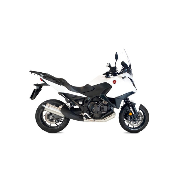 Глушник мотоцикловий IXRACE Desert Honda NT 1100 (22-) сталевий, з гомологацією