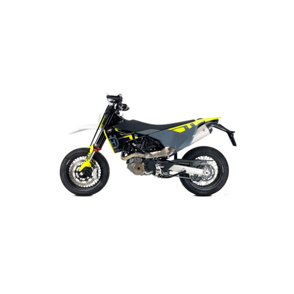 Глушник мотоцикловий IXRACE Desert Husqvarna 701 Supermoto (21-) сталевий, без гомологації
