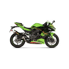 Глушник мотоцикловий Akrapovič Kawasaki ZX-4R/ ZX-4RR Ninja (23-) вуглецеве волокно/ титан