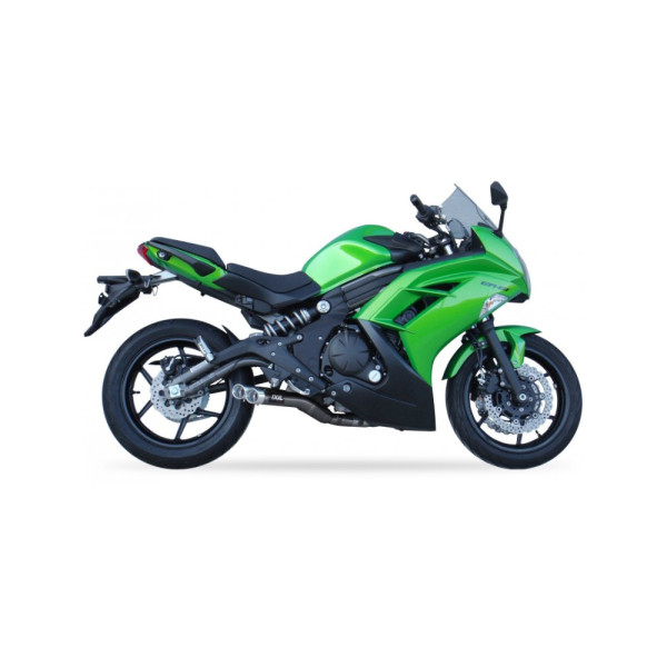 Повний вихлопний комплект IXIL L3XB Dual Hyperlow XL Kawasaki ER-6 (12-16)/ Versys 650 (15-22)