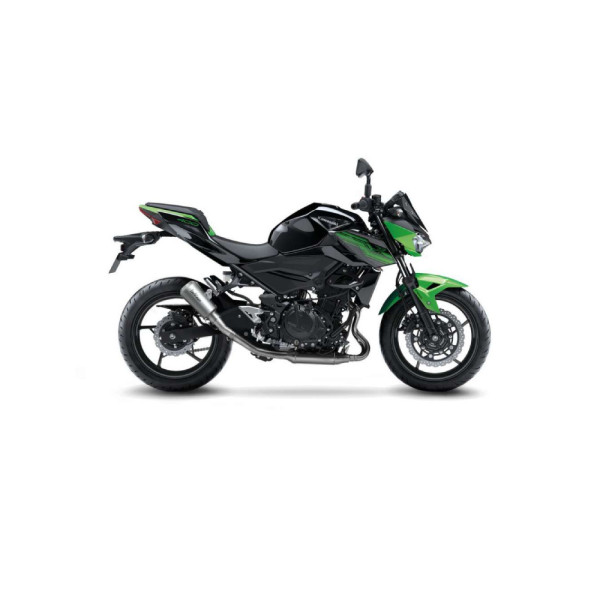 Глушник мотоцикловий LeoVince LV-10 Slip-On, Нержавіюча сталь для Kawasaki Ninja 400 18- / Z 400 19-