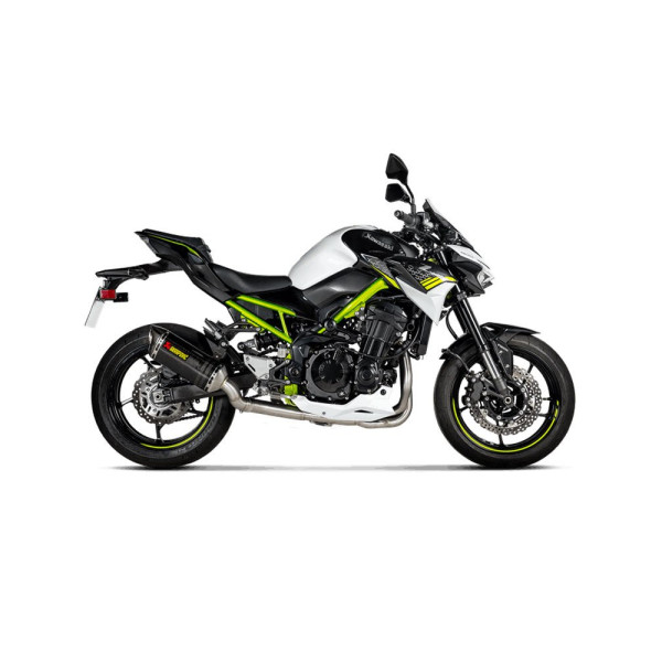Вихлопна система без глушника Akrapović Kawasaki Z900 A2 (18-23) нержавіюча сталь