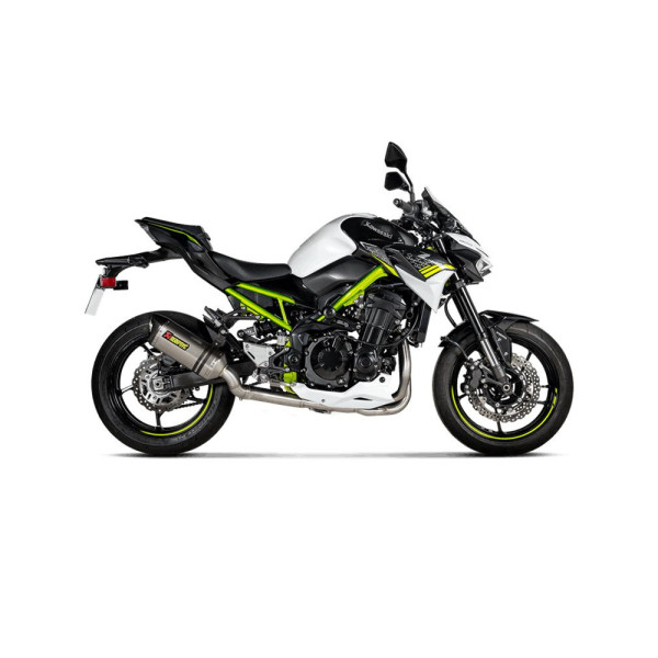 Вихлопна система без глушника Akrapović Kawasaki Z900 A2 (18-23) нержавіюча сталь