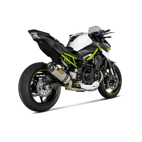 Вихлопна система без глушника Akrapović Kawasaki Z900 A2 (18-23) нержавіюча сталь