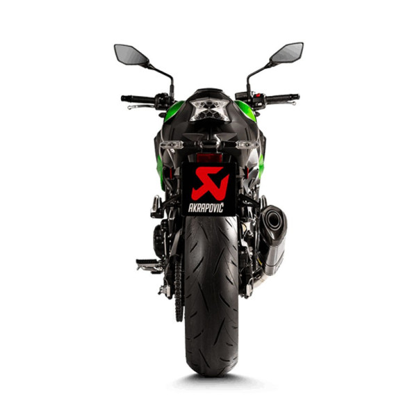 Вихлопна система без глушника Akrapović Kawasaki Z900 (20-23) нержавіюча сталь