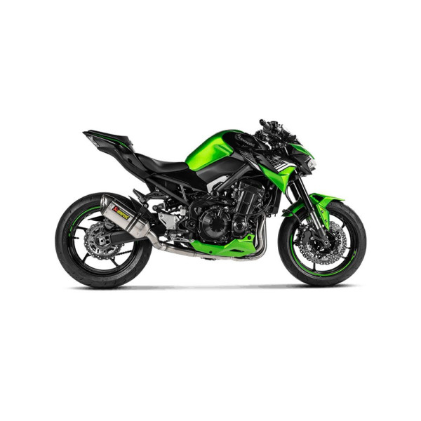 Вихлопна система без глушника Akrapović Kawasaki Z900 (20-23) нержавіюча сталь