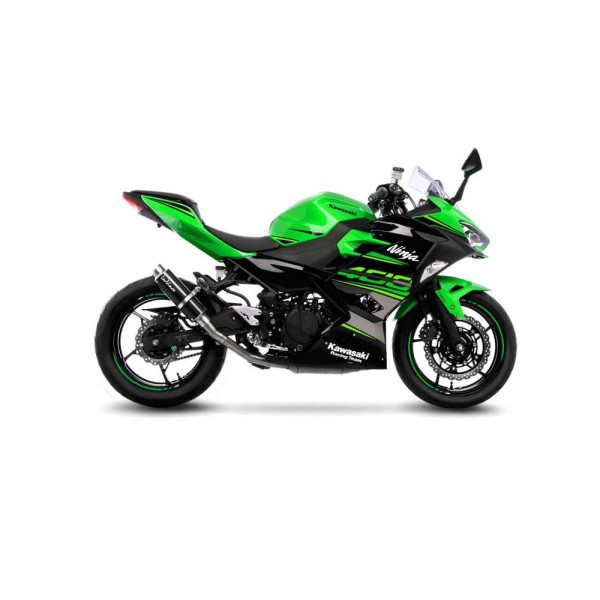 Вихлопна система LeoVince GP Corsa Slip-On, Carbon для Kawasaki Ninja 400 18- / Z 400 19-