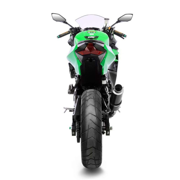 Вихлопна система LeoVince GP Corsa Slip-On, Carbon для Kawasaki Ninja 400 18- / Z 400 19-