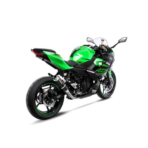 Вихлопна система LeoVince GP Corsa Slip-On, Carbon для Kawasaki Ninja 400 18- / Z 400 19-