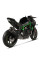 Випускний глушник Akrapovič Kawasaki Z H2 1000 (20-) чорний титан/ вуглецеве волокно