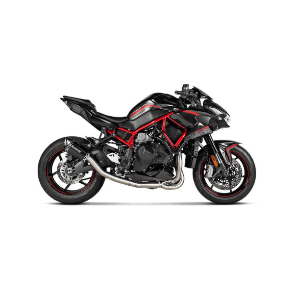 Випускна система без глушника Akrapović Kawasaki Z H2 (20-22) нержавіюча сталь